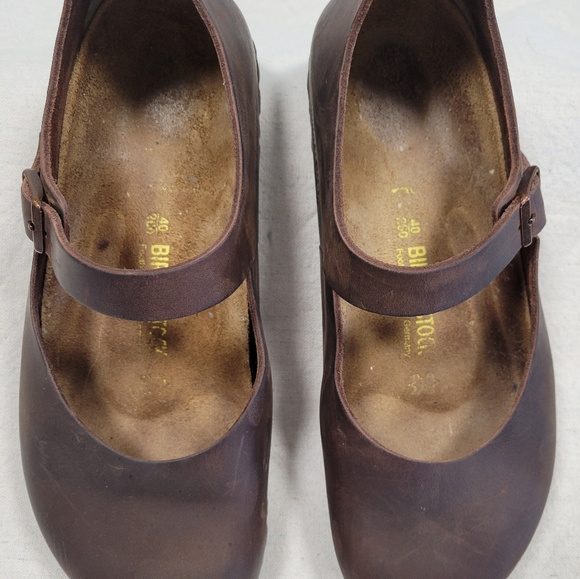 Birkenstock Mantova Mary Jane oiled leather Habana 40 narrow 9-9.5 - Picture 2 of 13
